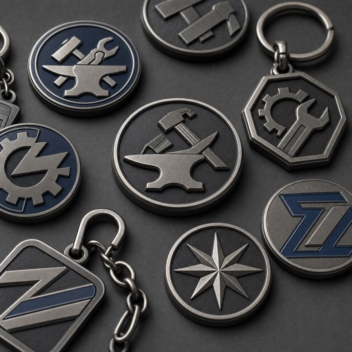Custom Keychains for Brands, Events, and Wholesale Buyers production and product detail