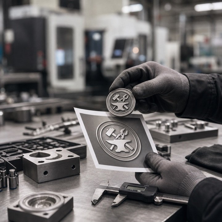 Custom Metal Badges for Organizations, Uniforms, and Events production detail